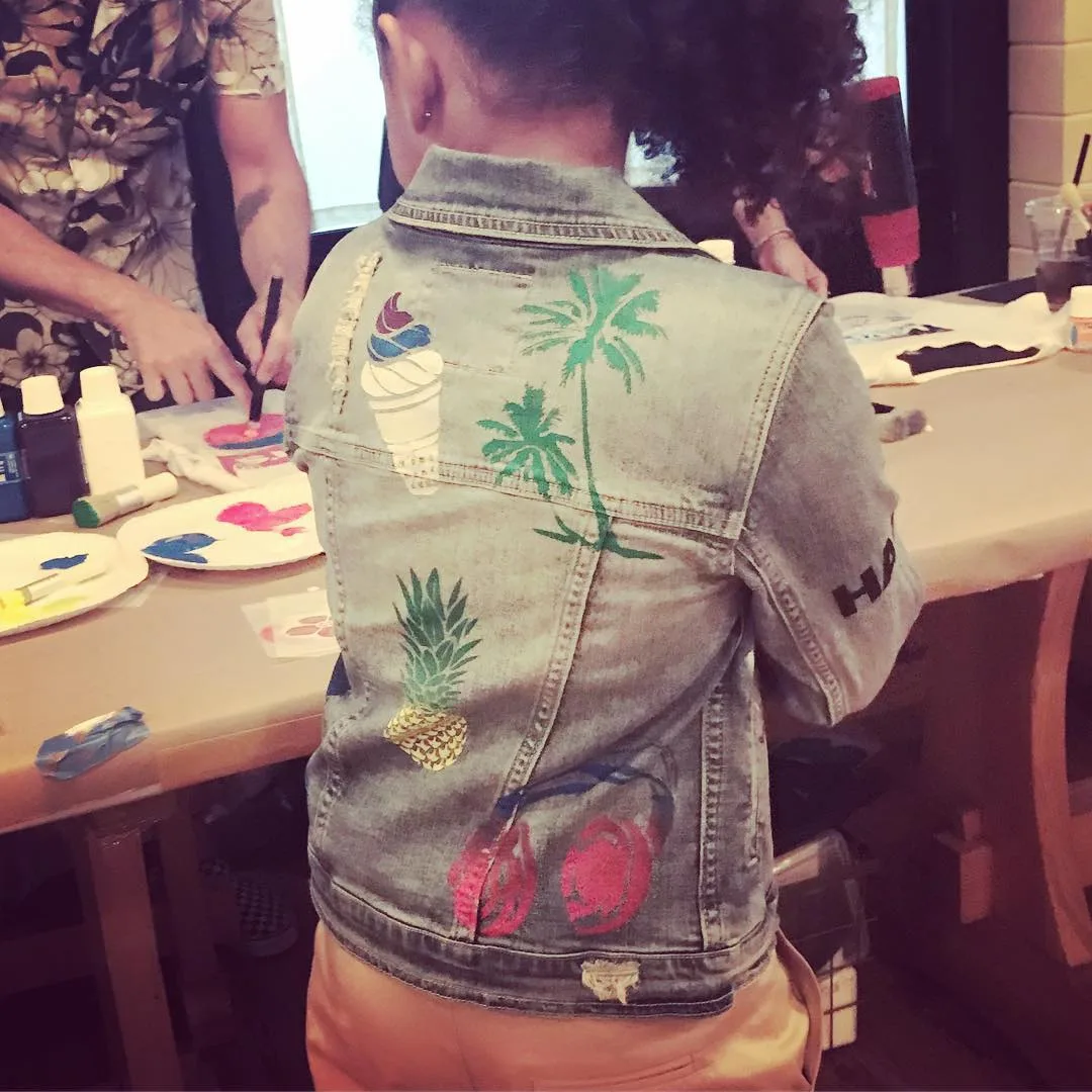 Stencil 1 denim jacket customization inspiration