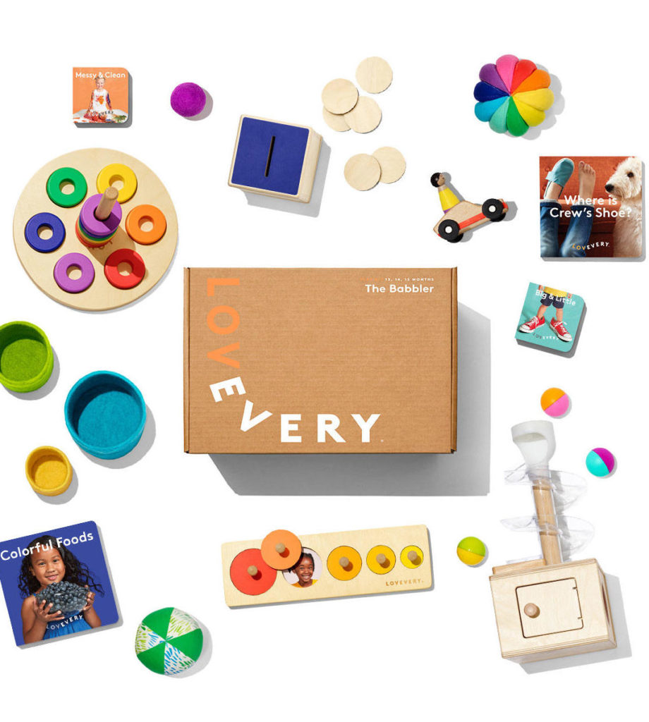Coolest first birthday gifts for one year olds | Lovevery baby developmental toy subscription gift