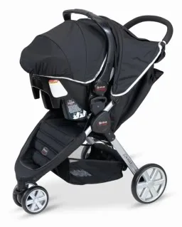 Britax makes that car seat to stroller dance so much easier
