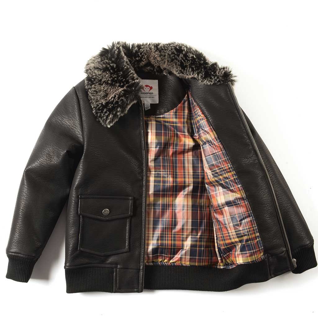 Cool gifts for tween boys (and girls): Appaman leather bomber jacket