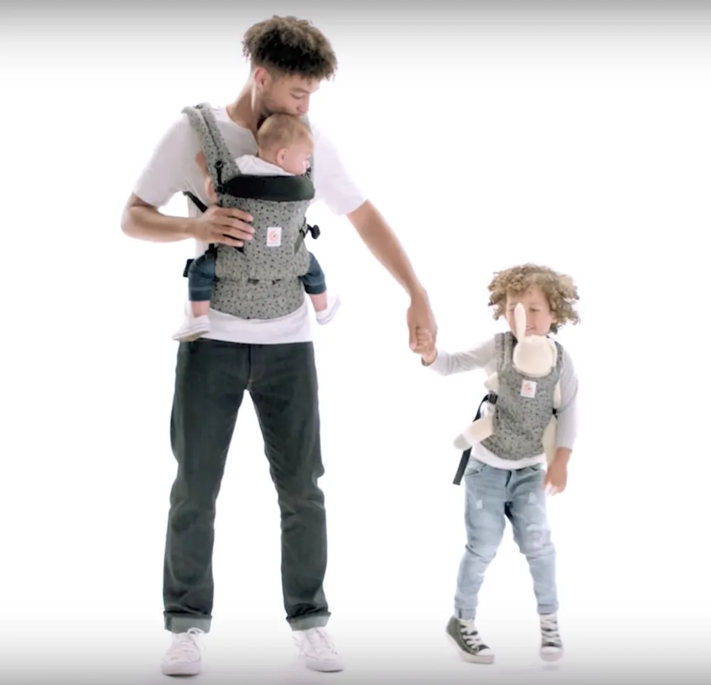 The new Ergo Baby 360 + Keith Haring collection of baby carriers | cool mom picks