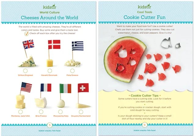 Kidstir food and cooking subscription boxes for kids