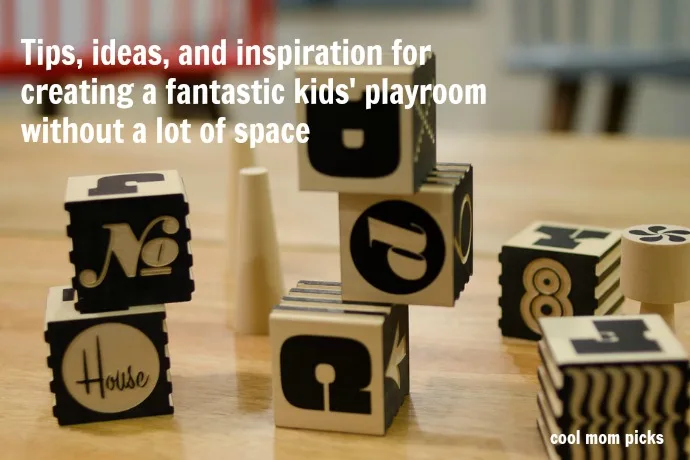 Expert tips + inspiration for creating a fantastic kids' playroom, even when you don't have room to spare