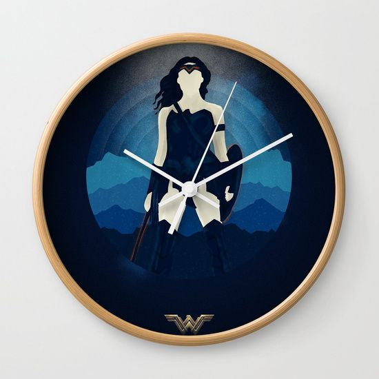 Wonder Woman Save the World Wall Clock | Cool Mom Picks Back to School Shopping Guide 2017
