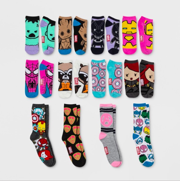 Creative Advent calendars for kids: Marvel 12 days of socks Advent calendar | Target