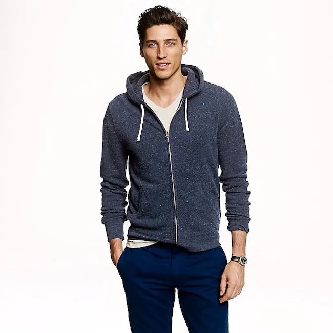 Personalized gifts for Father's Day: Monogrammed Hoodie by J.Crew