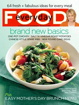 A simple Mother's Day brunch idea. (Would Martha Stewart steer us wrong?)