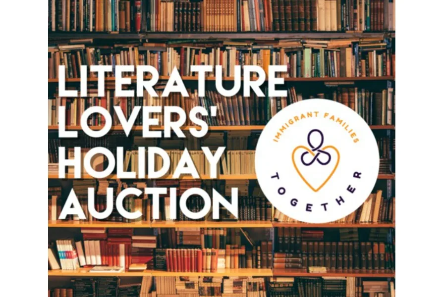 Gift for Book Lover: Literature Lovers Holiday Auction