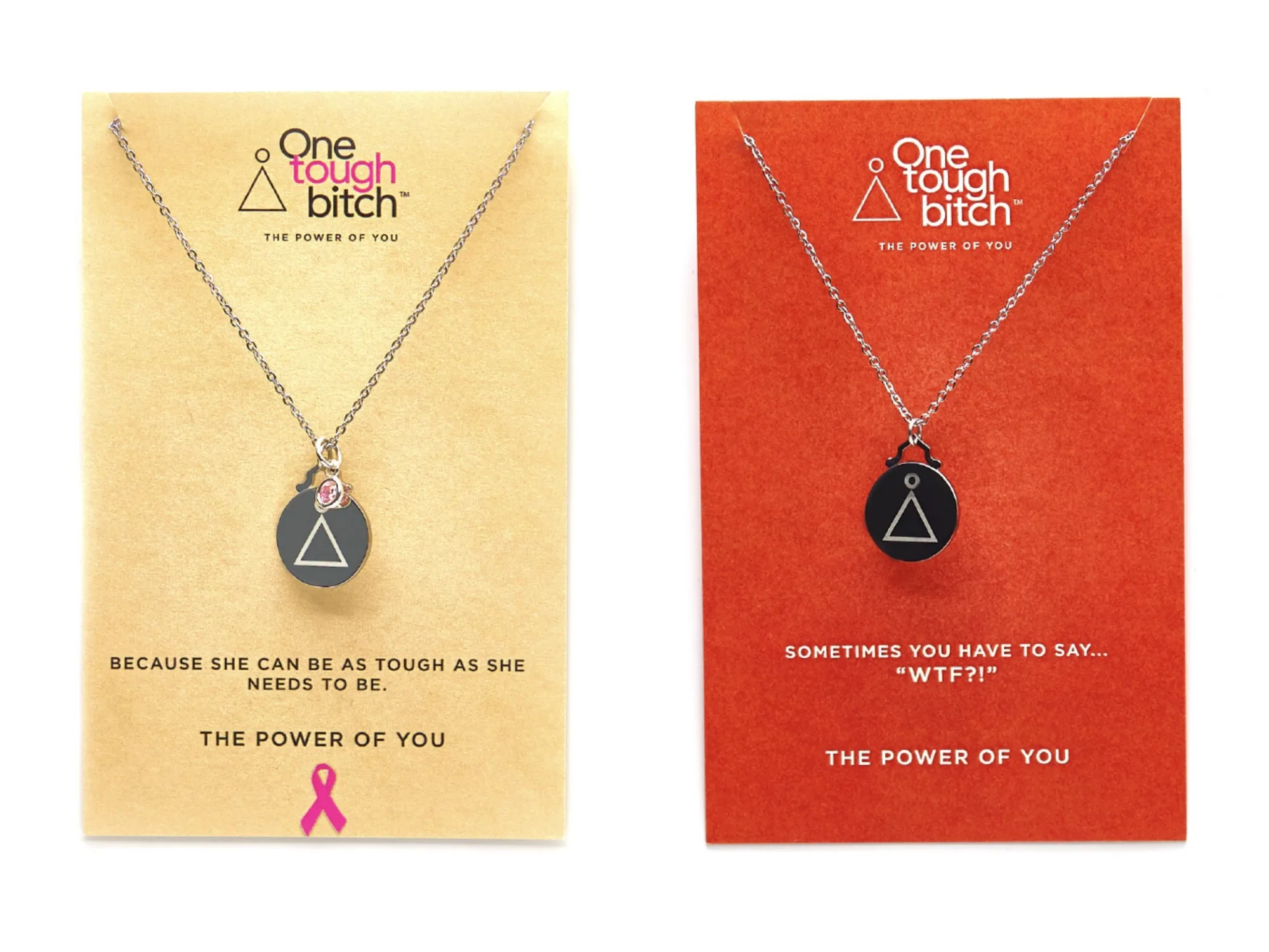 One Tough Bitch empowering jewelry for women