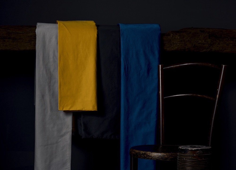 Your dream bedroom is possible, with this custom dyed bedding from Flaneur