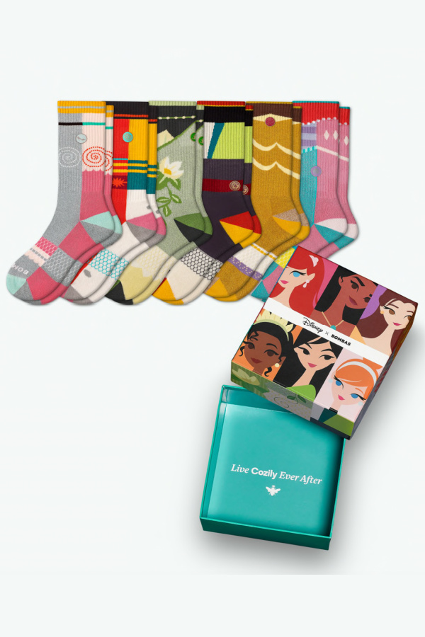 Bombas x Disney Princess socks for adults give back to people in need