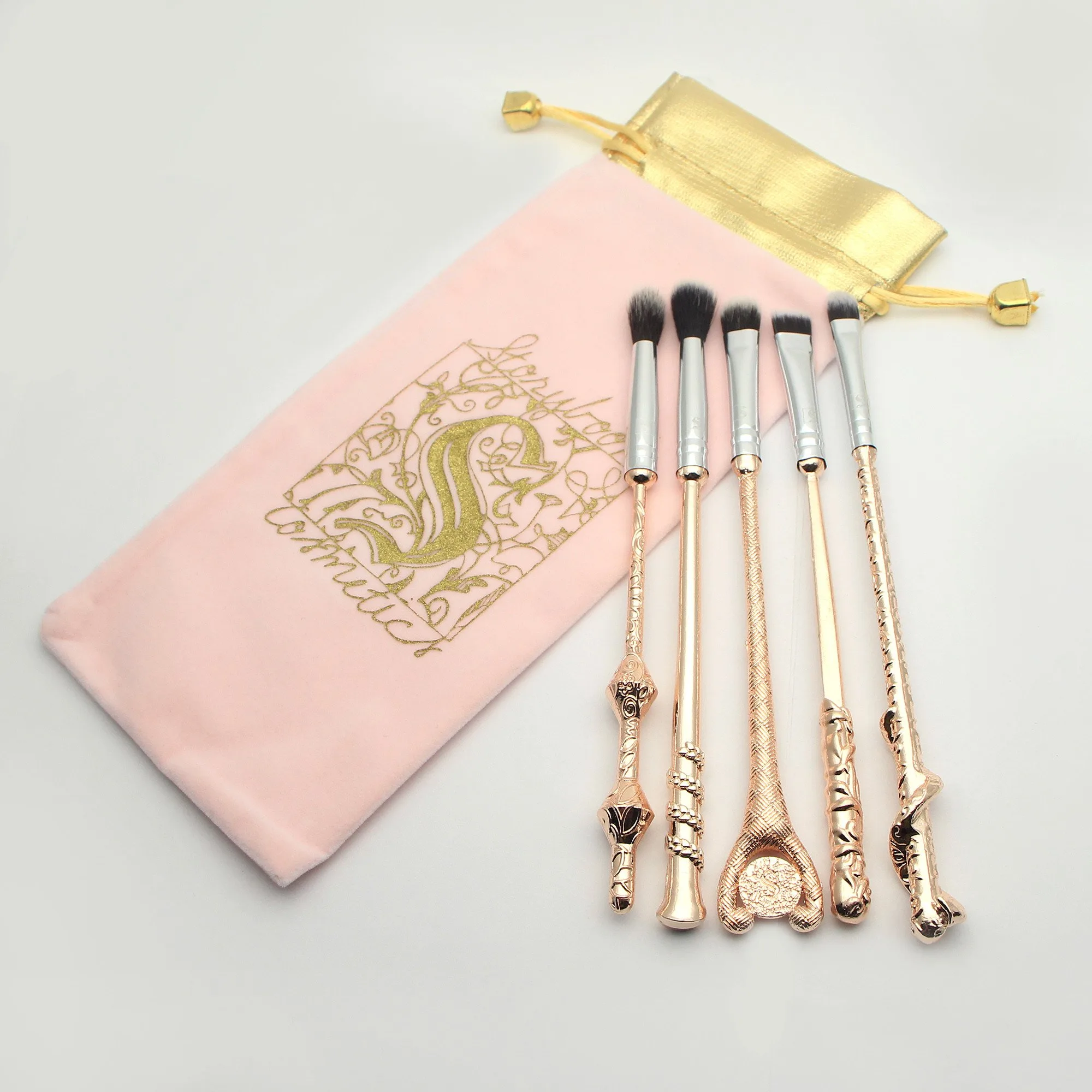 Storybook cosmetics wizard wand set of cosmetic brushes and tools. So cool!