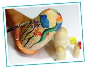 A paint-your-own kit with an adorable twist