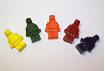 LEGO Man! To the coloring rescue!