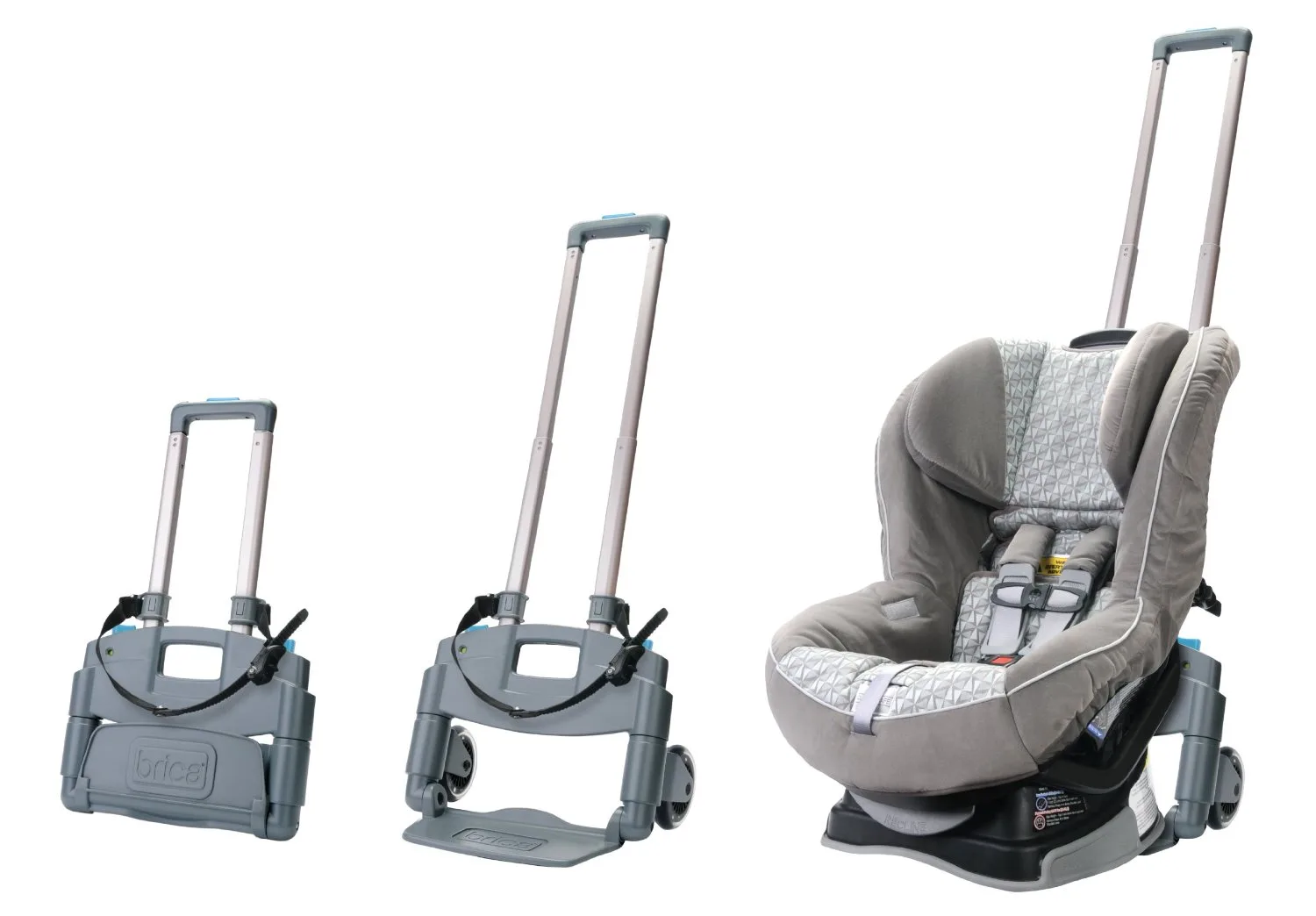 Roll n Go Seat Transporter gets car seats through the airport