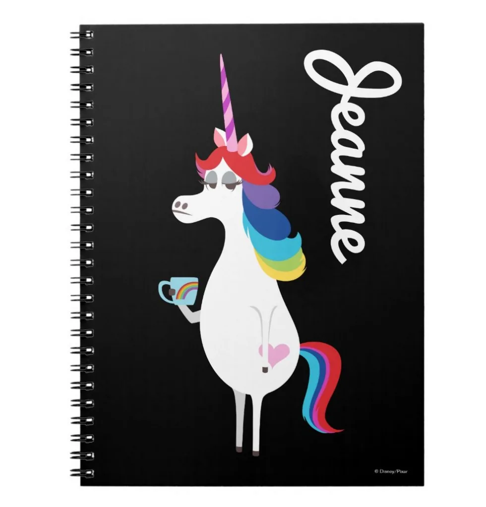 Pixar Inside Out mixed emotions personalized unicorn journal | cool mom picks back to school shopping 2017