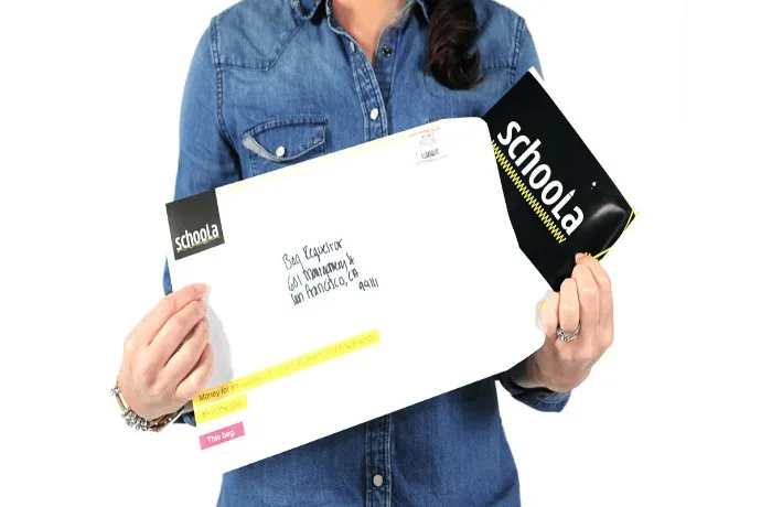 Schoola #PassTheBag campaign allows you to donate gently-used clothing and give back to your kid's school