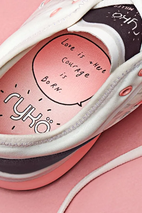 The Ryka x Chanel Miller limited edition sneakers support a truly meaningful cause