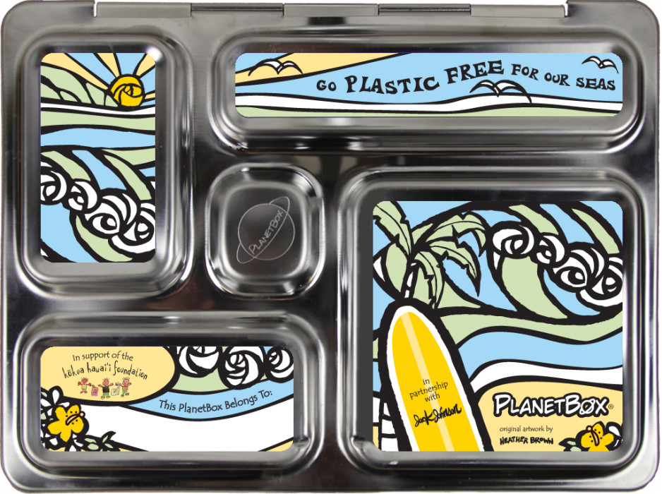 PlanetBox lunch box Jack Johnson magnets for Earth Day PlanetBox lunch box Jack Johnson magnets for Earth Day