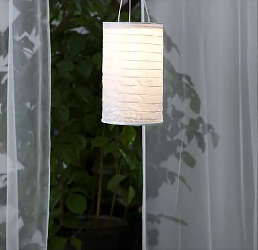 Outdoor Lighting Ideas: Solvinden Solar Pendant Lamp from IKEA