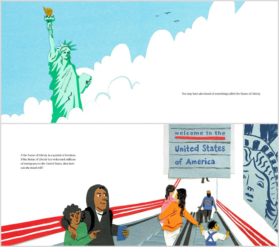 Alternate 4th of July celebration ideas: Read a book celebrating America, like Her Right Foot by Dave Eggers