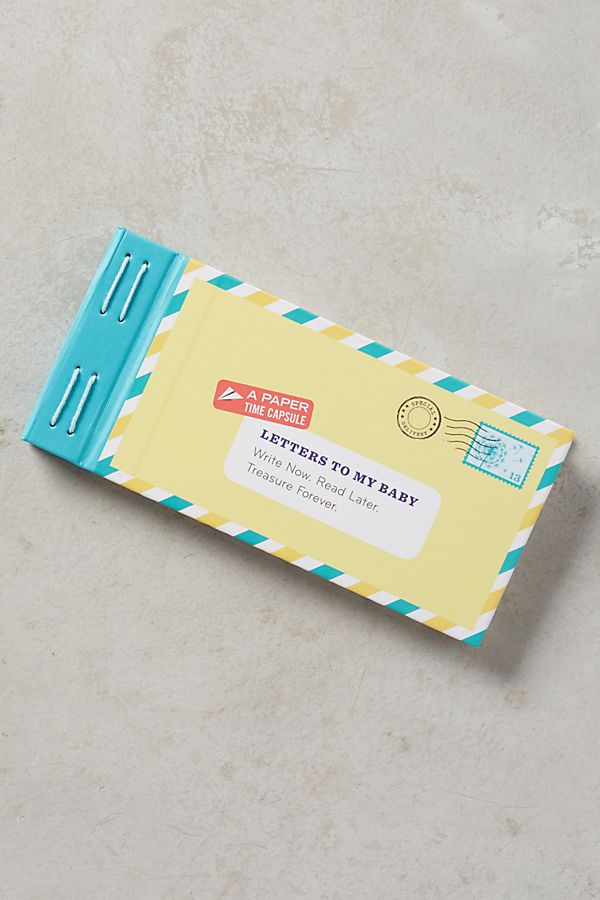 Best baby shower gifts under $15: Letters to my baby book | Cool Mom Picks Baby Shower Gift Guide