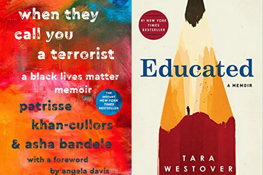 Inspiring new memoirs: Terrorist by Patrisse Khan-Cullers and asha bandele and Educated by Tara Westover