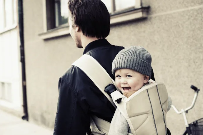 Baby Bjorn's Baby Carrier One is one a great baby carrier for dads