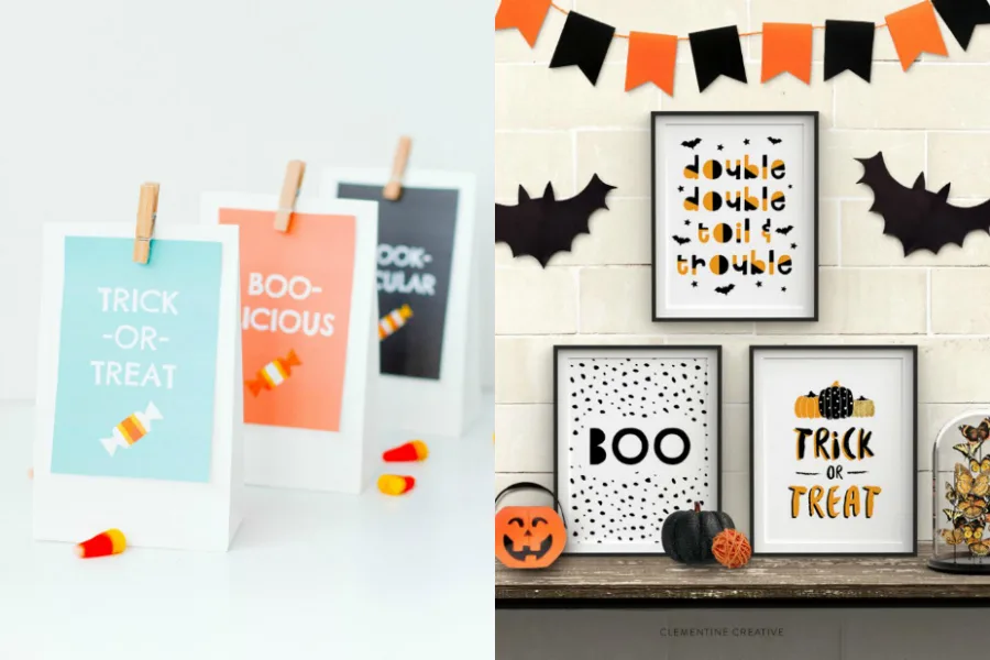 The spookiest Halloween party printables for your next Halloween party