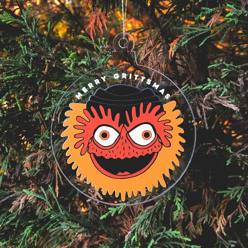 Funny 2020 ornaments: It's the year of Gritty! Whoo, Philadelphia!
