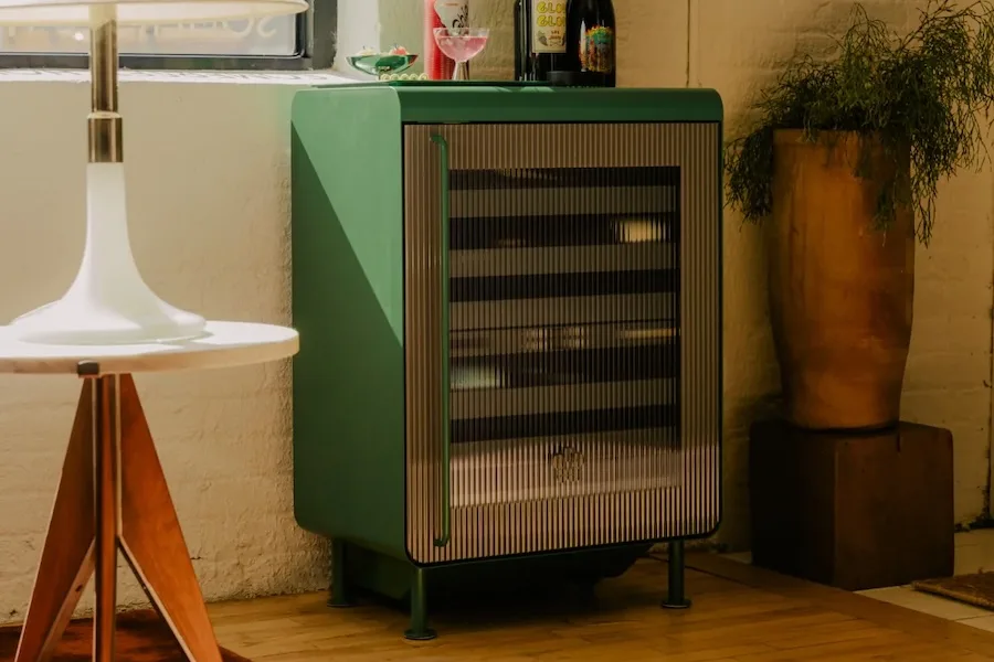 The drink fridge with serious style