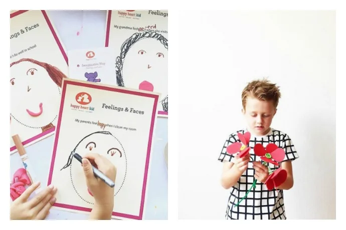 Happy Heart Kids craft kits are easy, educational, and fun