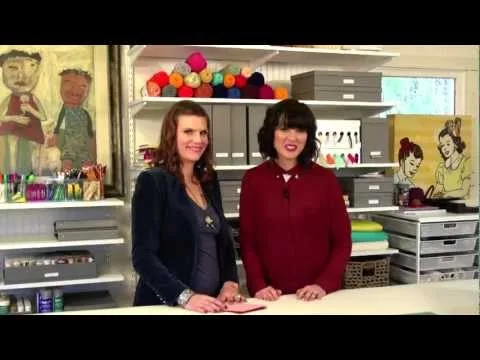 DIY Valentine's Day craft video: Embroidered heart handmade card