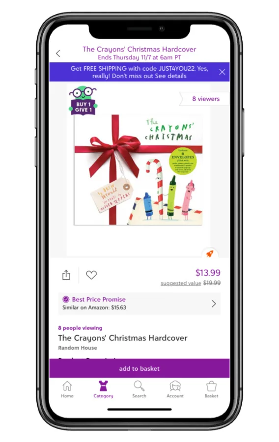 5 favorite Zulily deals on holiday toys for kids right now including discounts on favorite children's books, that also give back one to a child in need