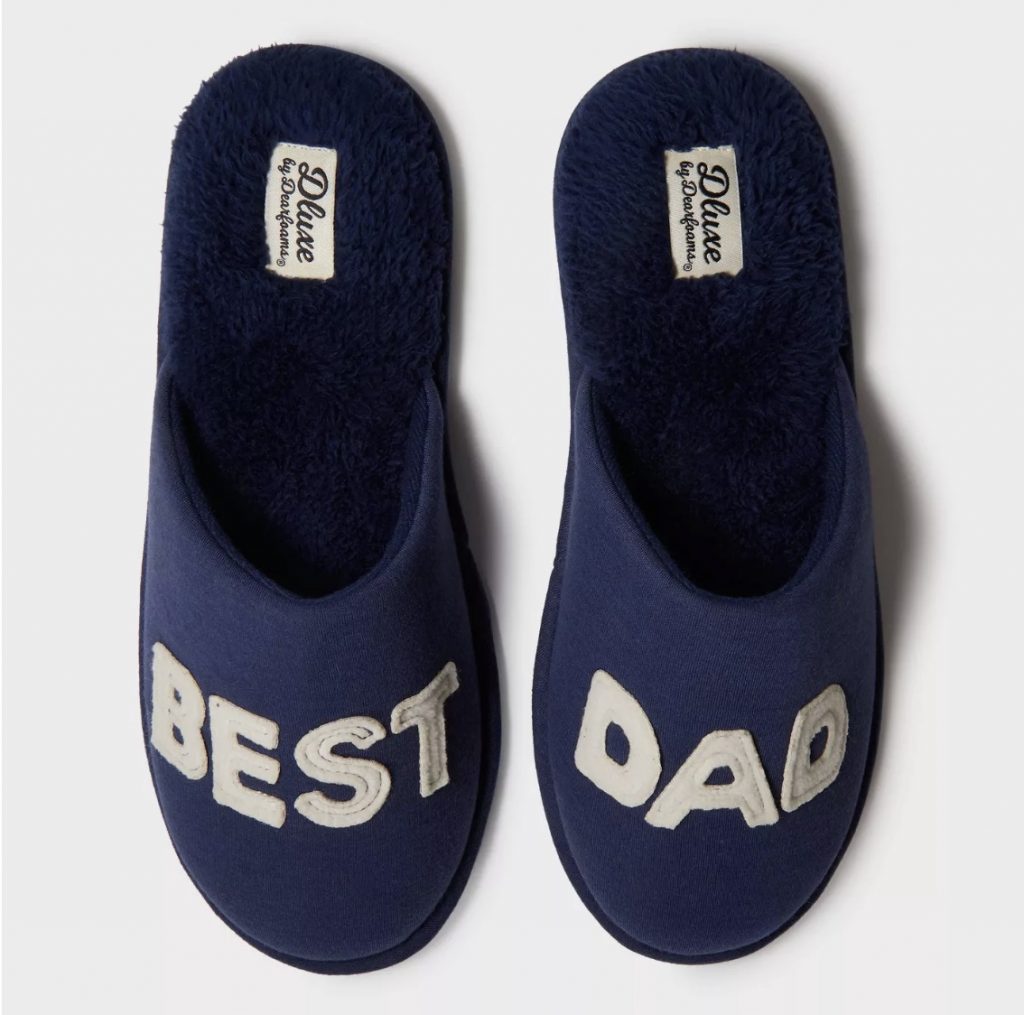 Best Dad Dearfoams slippers: Father's Day Gifts under $15