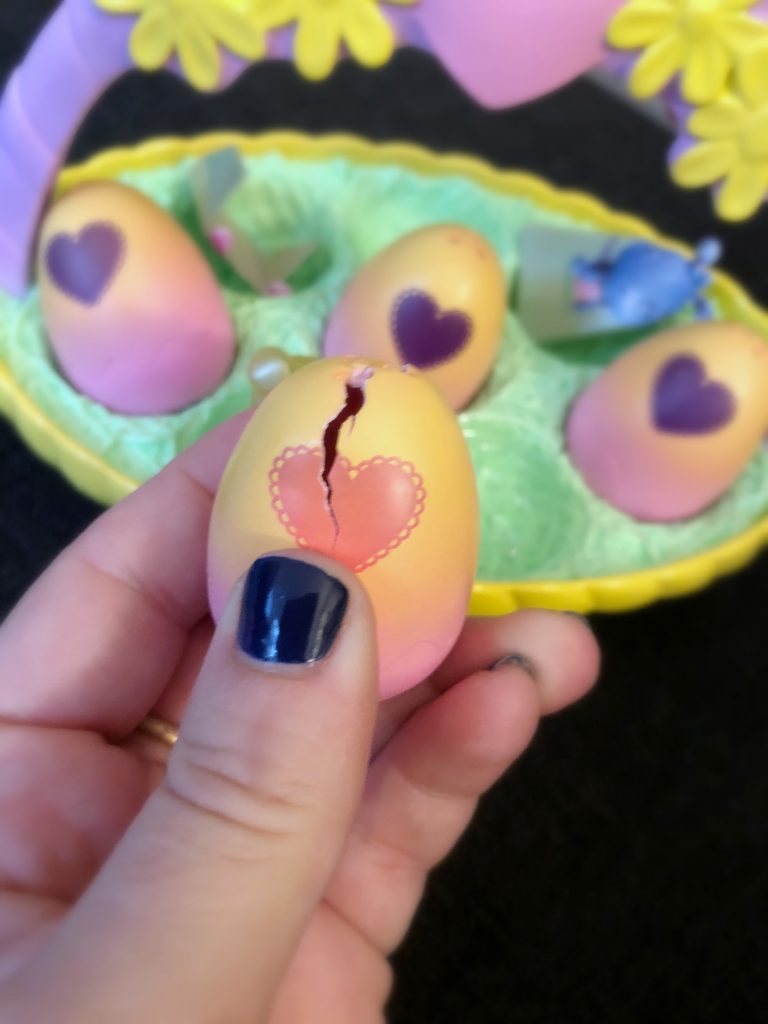 Hatchimals spring Easter basket -- opening the egg to discover which magical creature is inside | sponsor