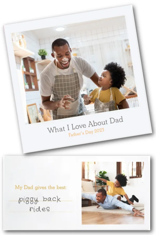 Free printable coupon book for dad from Skip to My Lou