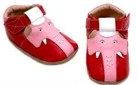 Possibly the world's cutest baby shoes ever. If you like elephants.