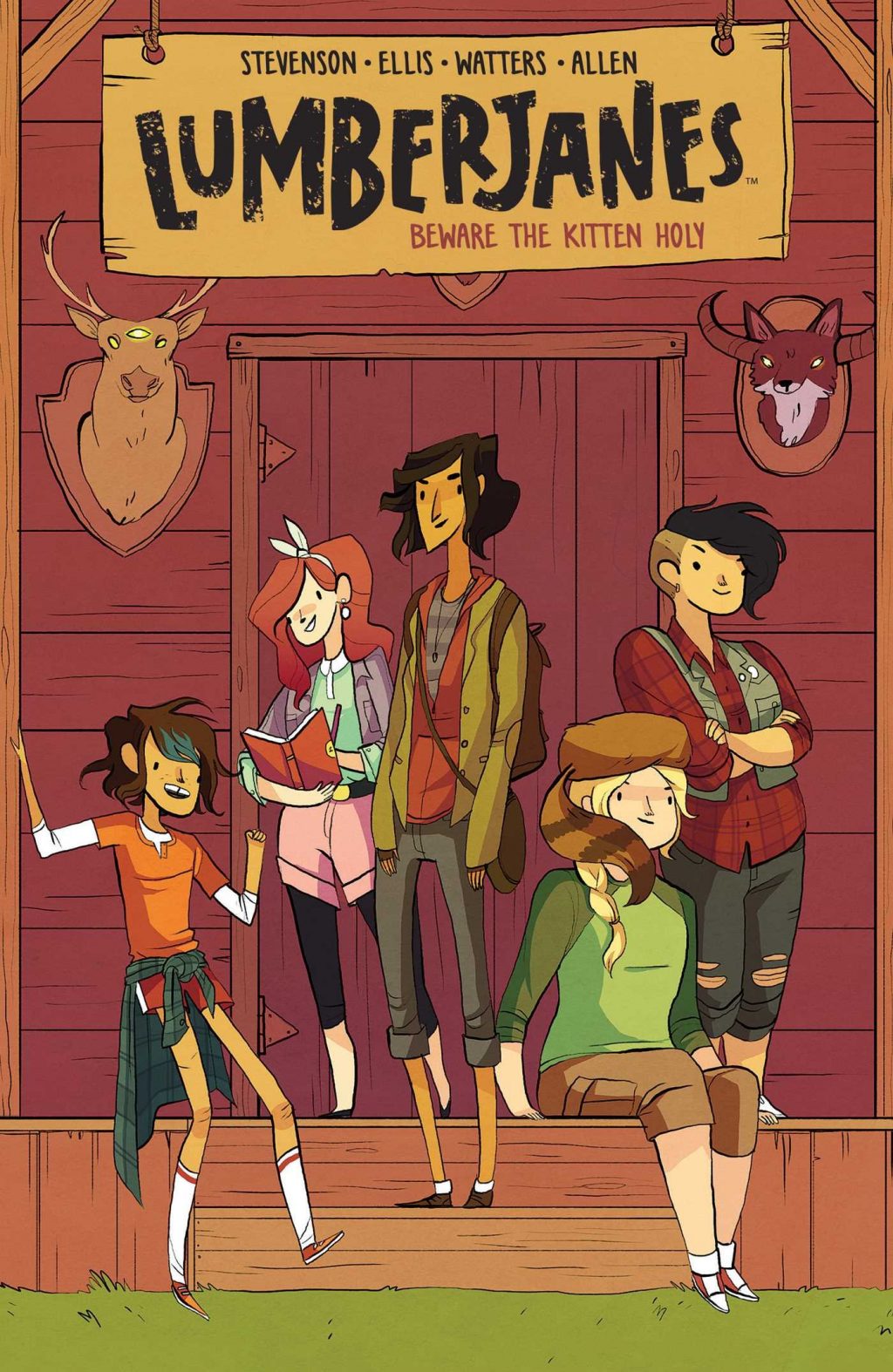 Girl power graphic novels: Lumberjanes