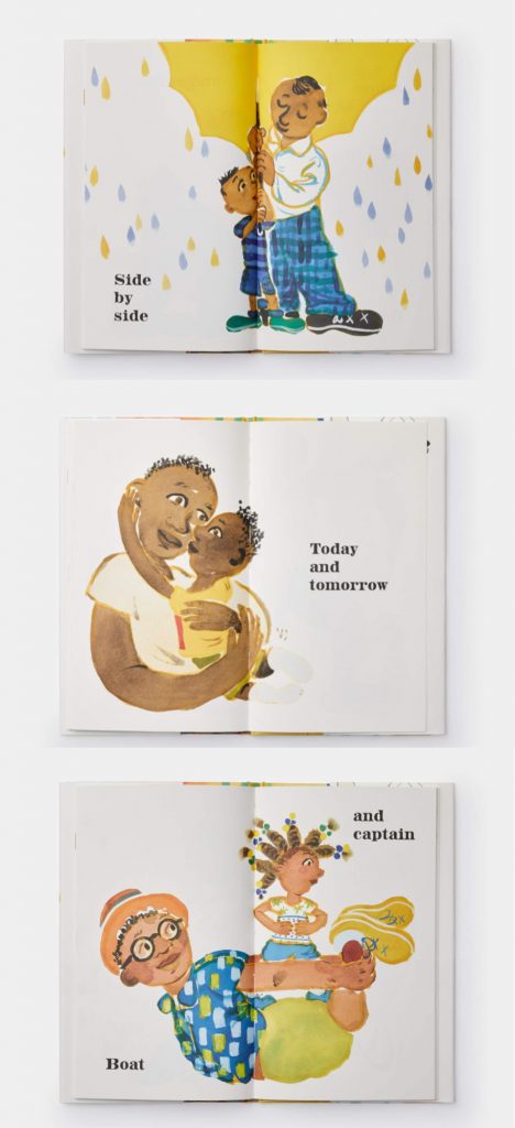 Best new Father's day picture books: Side by Side by Chris Raschka | Father's Day gift guide