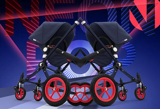 Bugaboo goes neon - cue the opening to Karma Chameleon. Or Cameleon?
