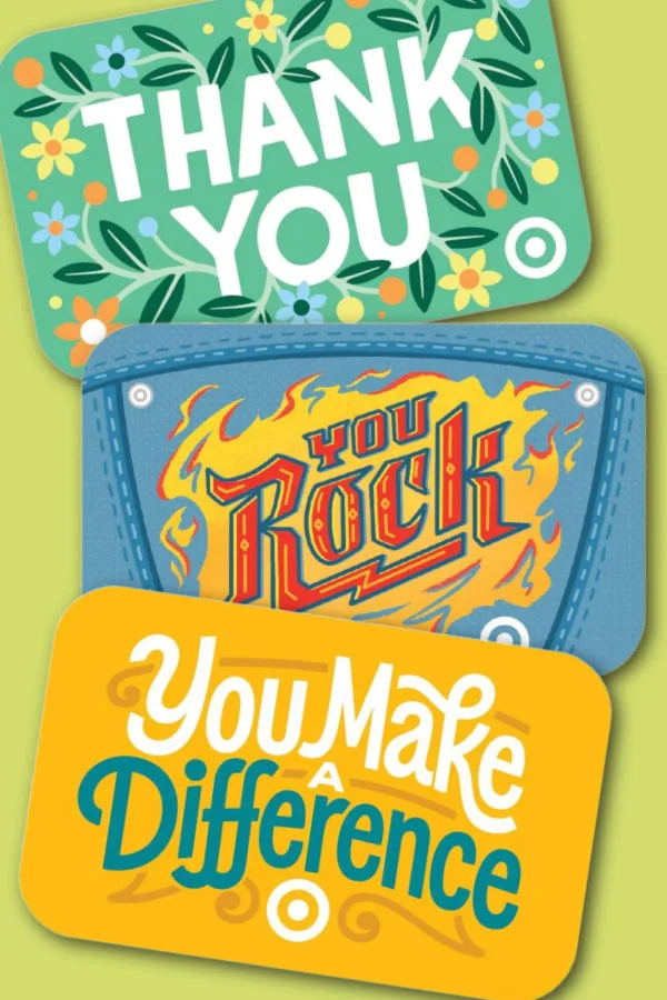 Gift cards for teachers from Target: One of the most meaningful 5 gifts for teachers