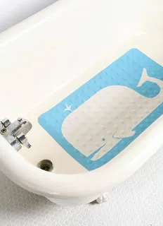 There's a whale in the tub!