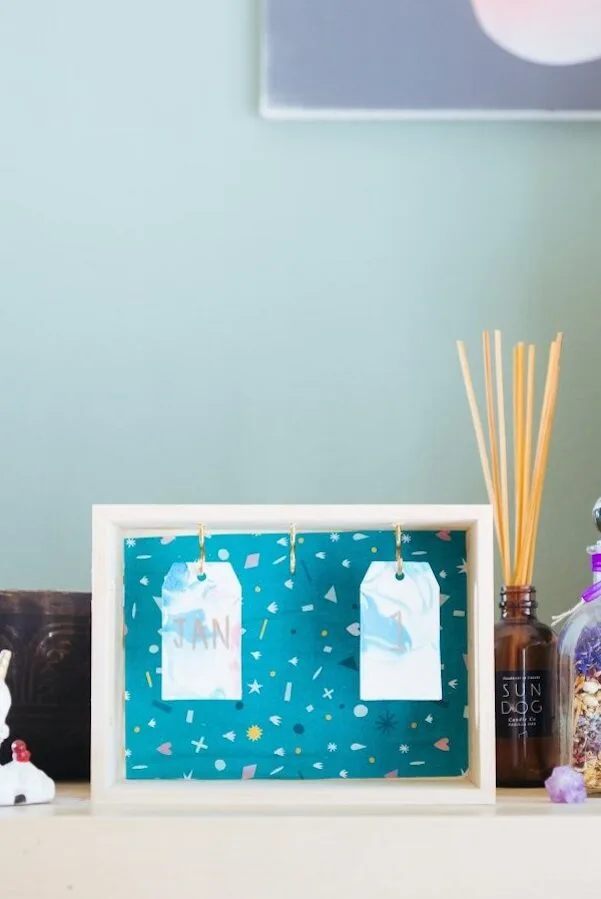 DIY Christmas gifts from the kids: Wooden perpetual calendar at Pop Shop America