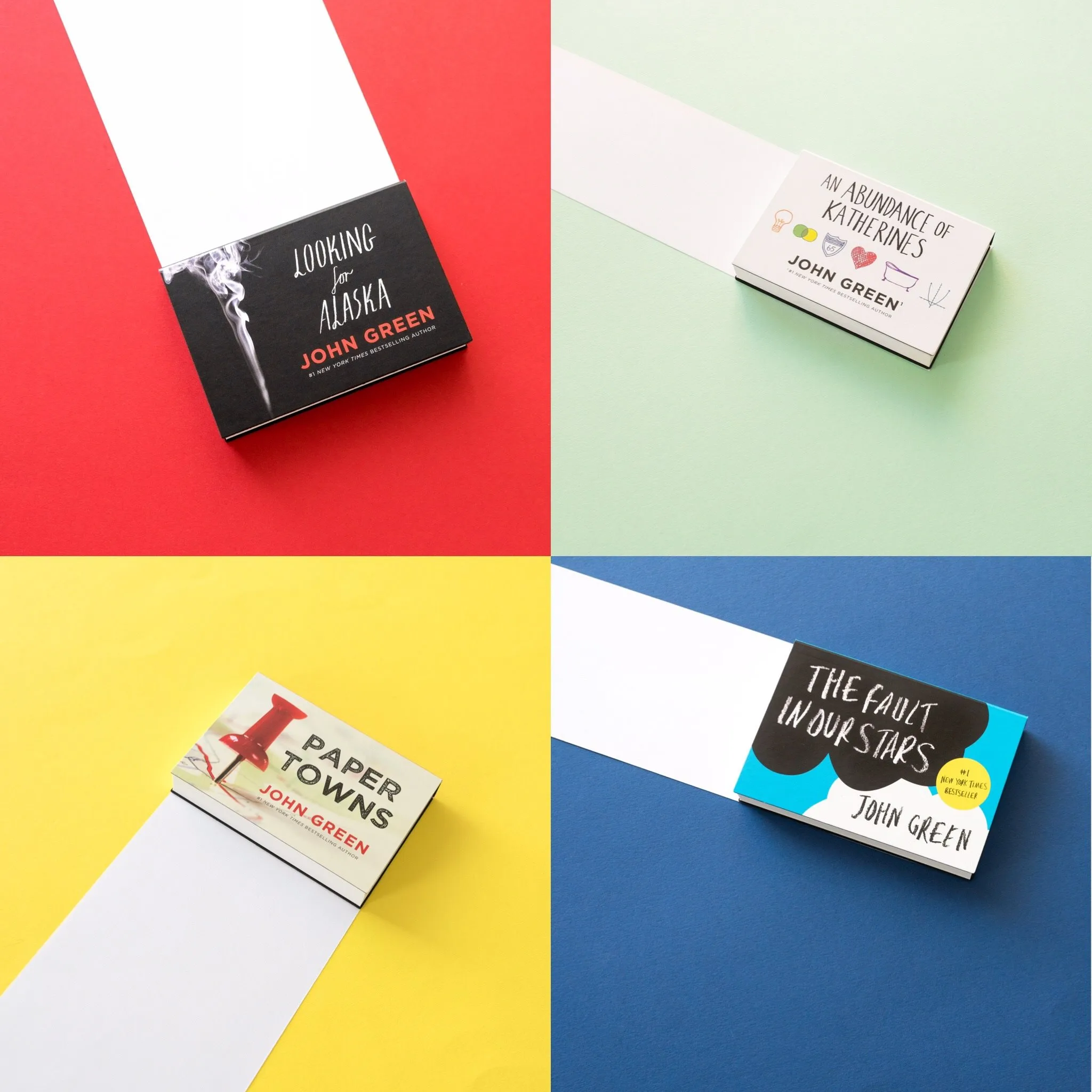 Penguin Minis: Smaller, unabridged popular YA novels like John Green's best-sellers
