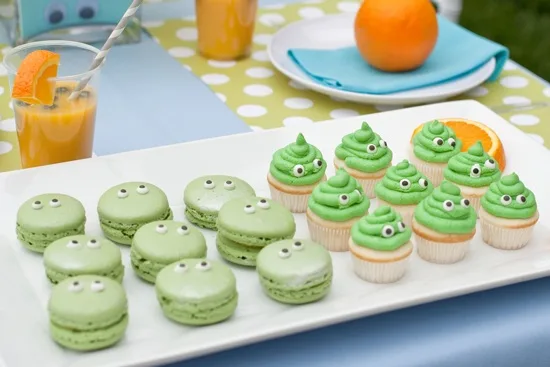 The best monster party ideas on Cool Mom Picks - treats via One Charming Party