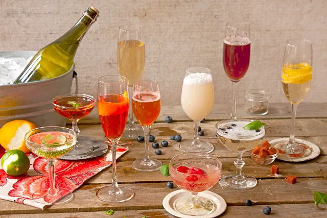 Champagne Cocktails from Saveur on Cool Mom Picks