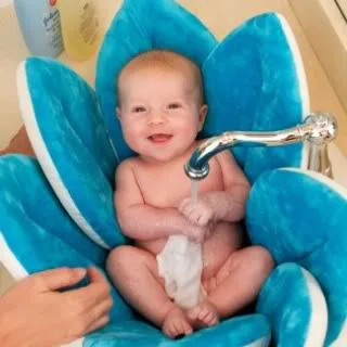 Baby baths get plush. (Yes, plush.)