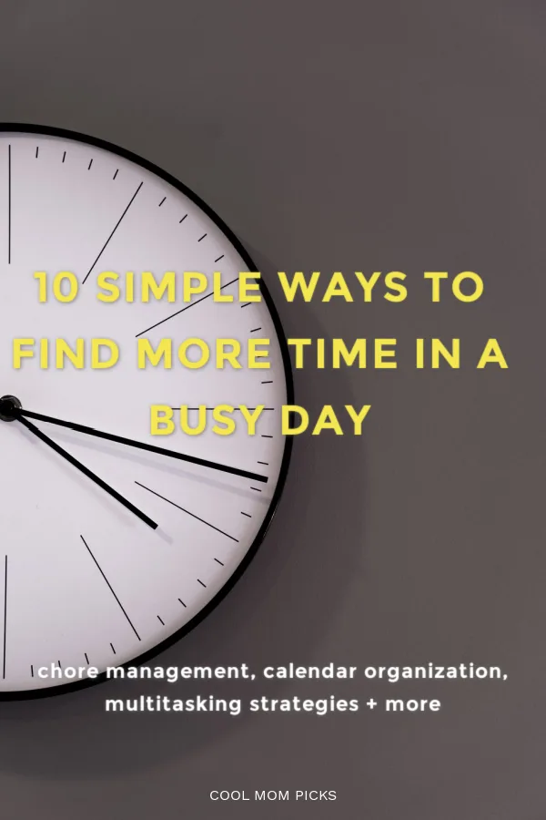 10 simple ways to get more time in your day: Cozi digital family calendar