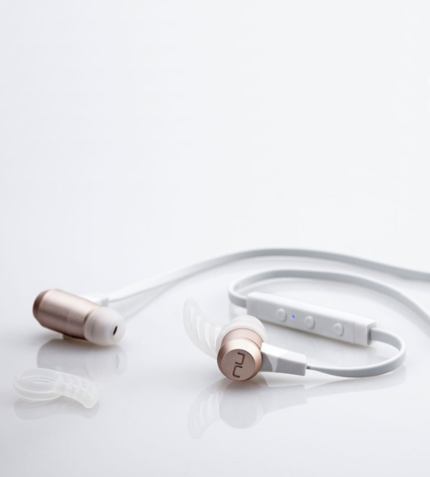 Self-care gifts for mom: Optoma NuForce earbuds are perfect for podcasts or heavy sweating at the gym, at a great price